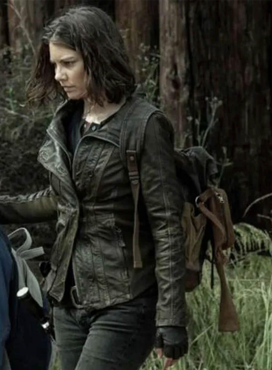 The Walking Dead: Dead City Maggie Rhee Leather Jacket