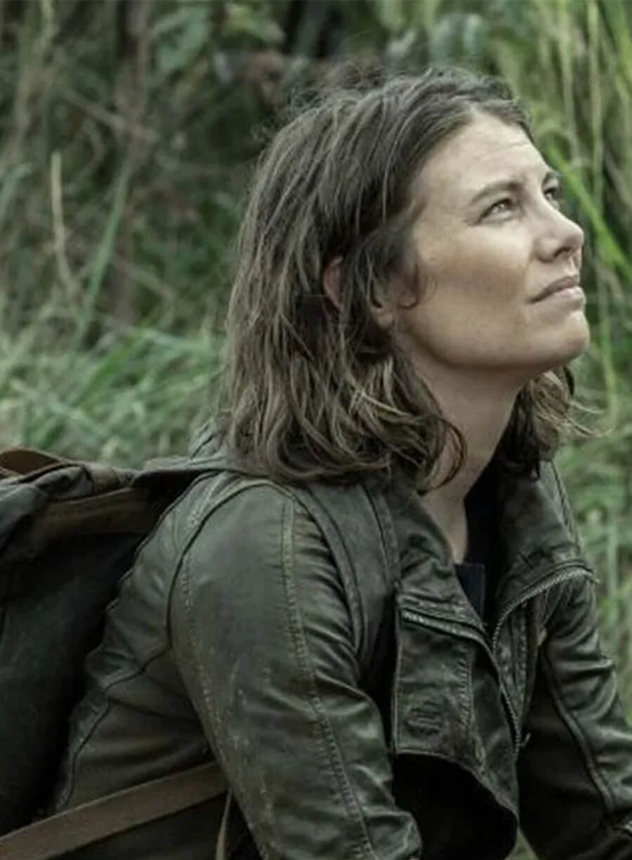 The Walking Dead: Dead City Maggie Rhee Leather Jacket