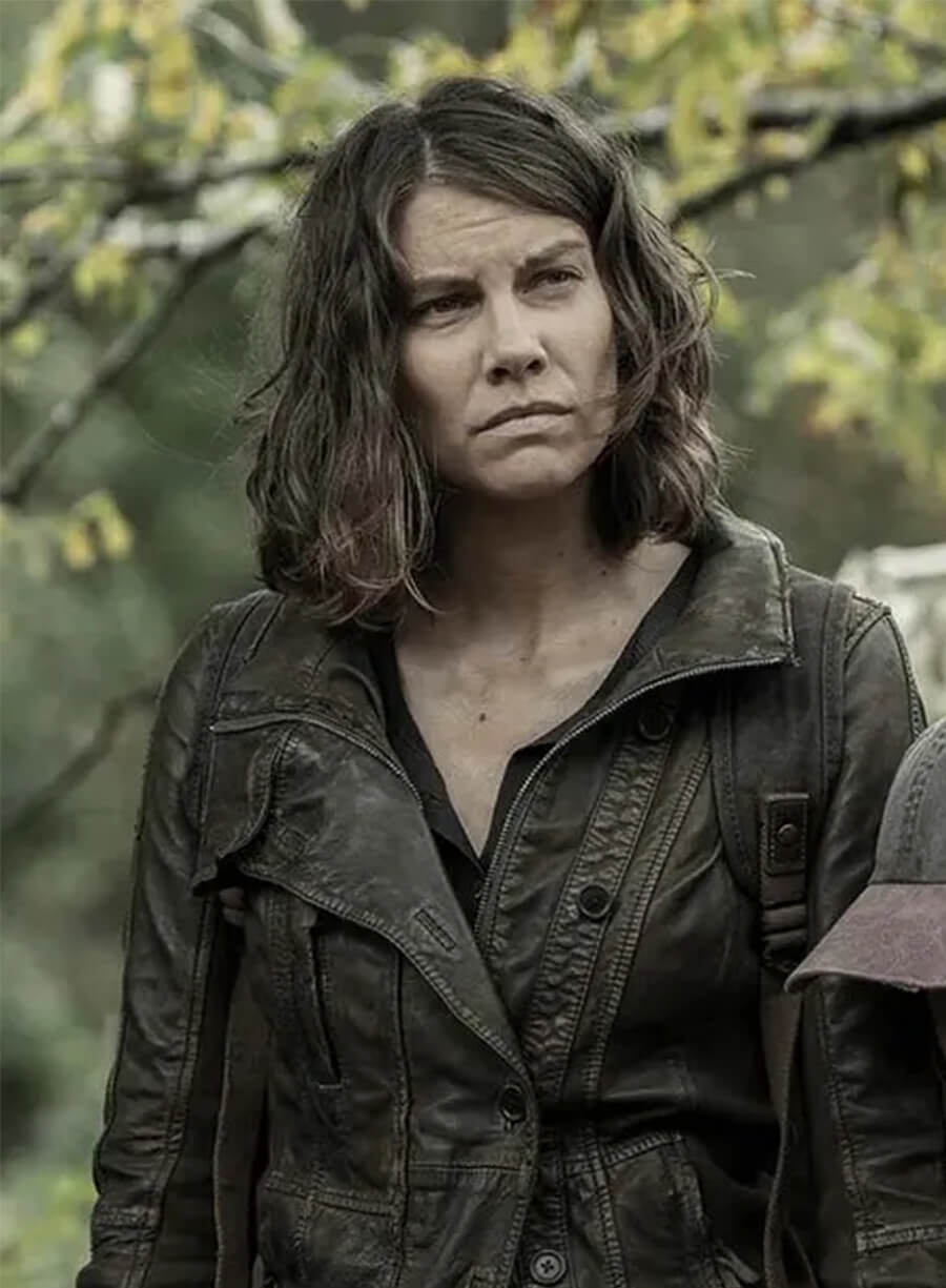 The Walking Dead City Maggie Leather Jacket