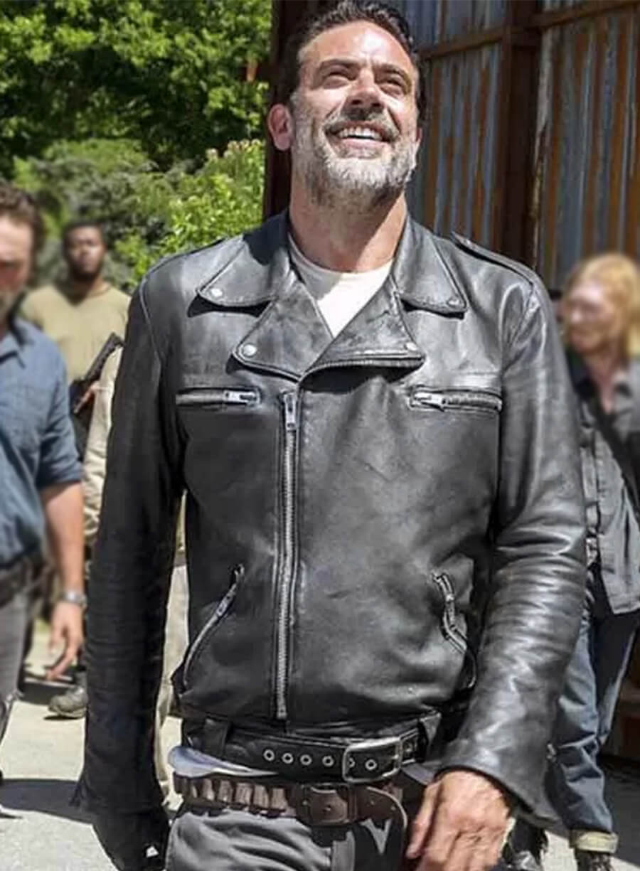The Walking Dead: Dead City Biker Leather Jacket
