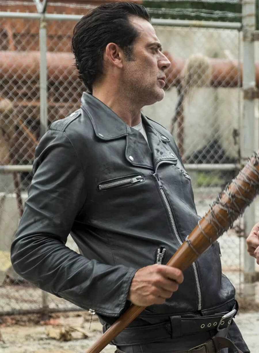 Jeffrey Dean Morgan Black Jacket
