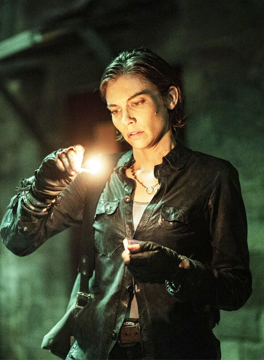 The Walking Dead City Maggie Leather Jacket