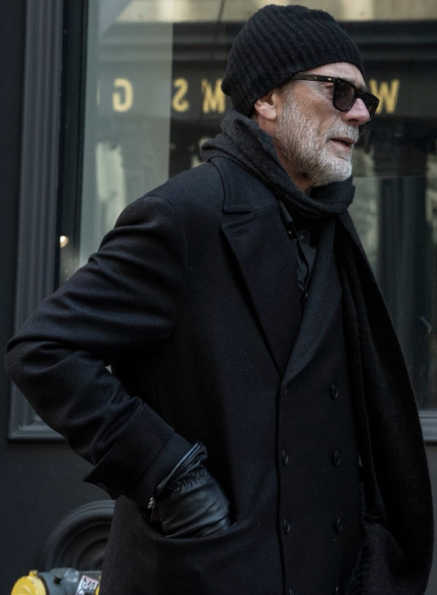 The Walking Dead: Dead City S03 Jeffrey Dean Morgan Black Coat