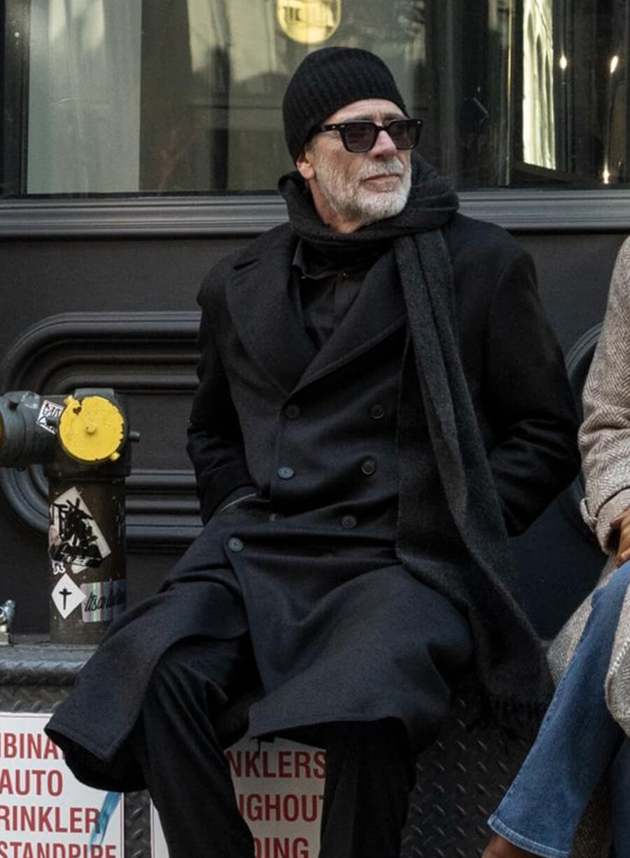 The Walking Dead: Dead City S03 Jeffrey Dean Morgan Black Coat