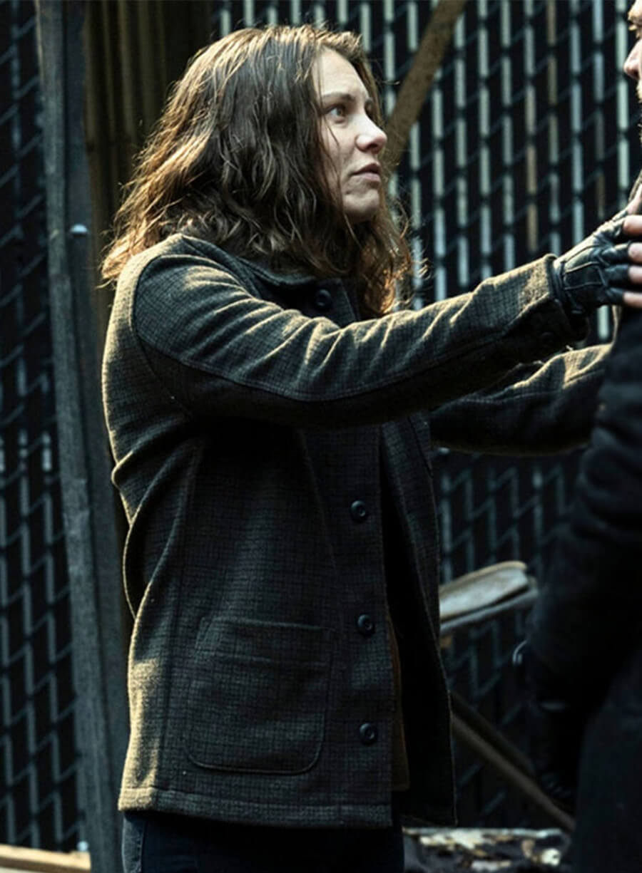 Maggie Greene Wool Plaid Jacket