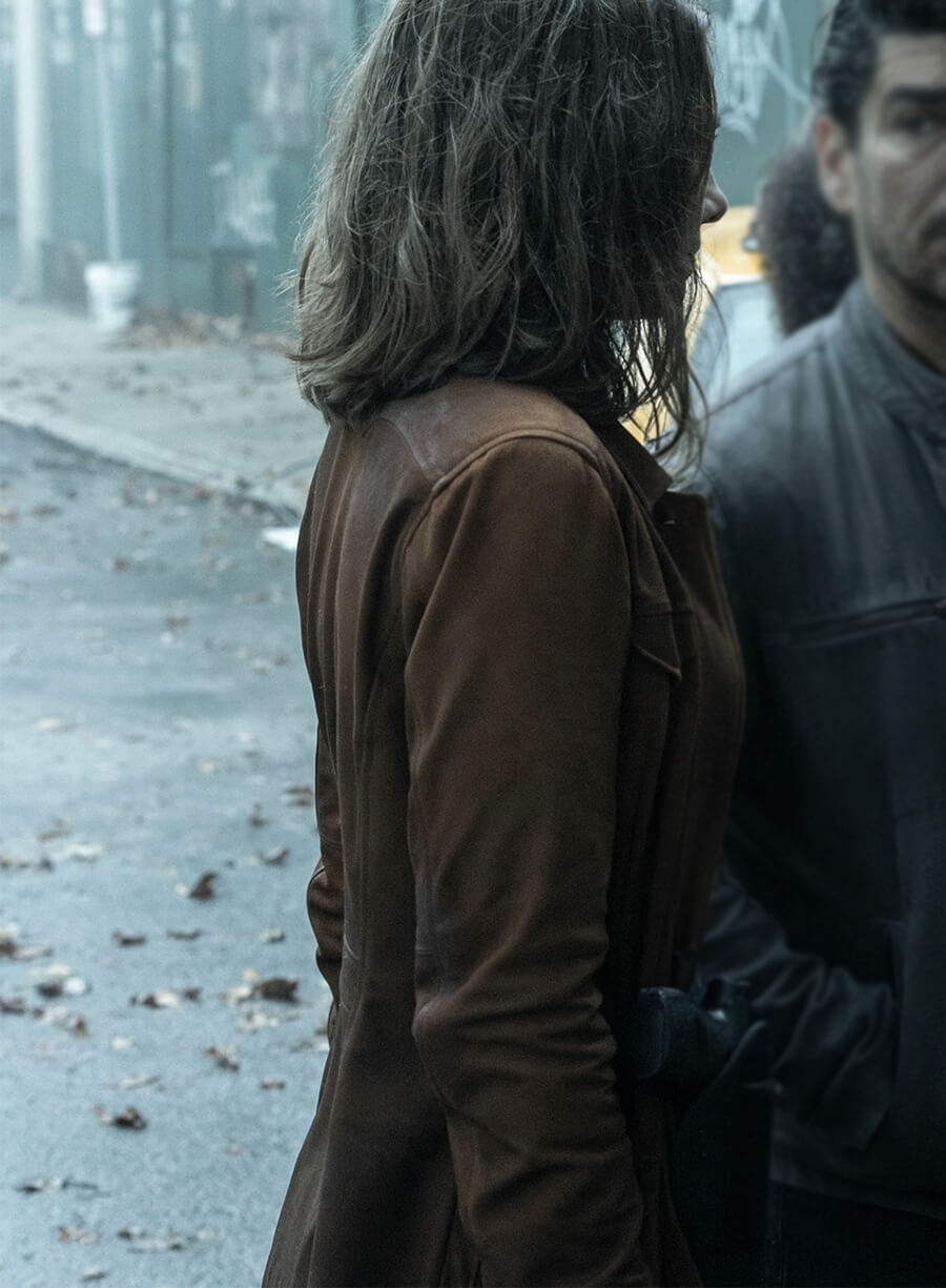 The Walking Dead City Lauren Cohan Jacket
