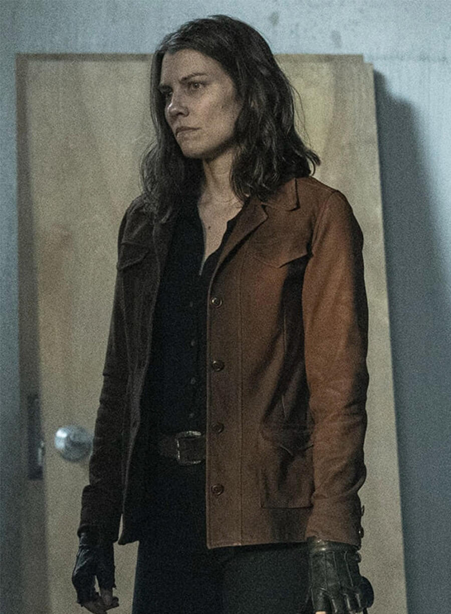 The Walking Dead: Dead City S03 Maggie Greene Brown Jacket