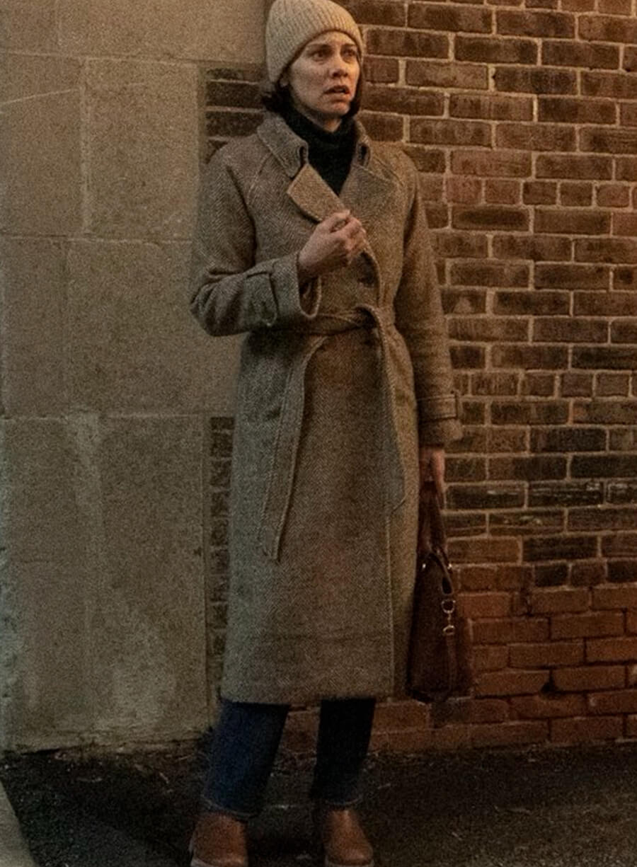 Lauren Cohan The Walking Dead: Dead City S03 Maggie Greene Wool Coat
