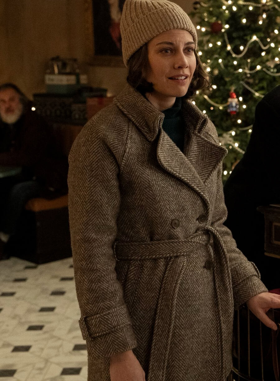 Lauren Cohan The Walking Dead: Dead City S03 Maggie Greene Wool Coat