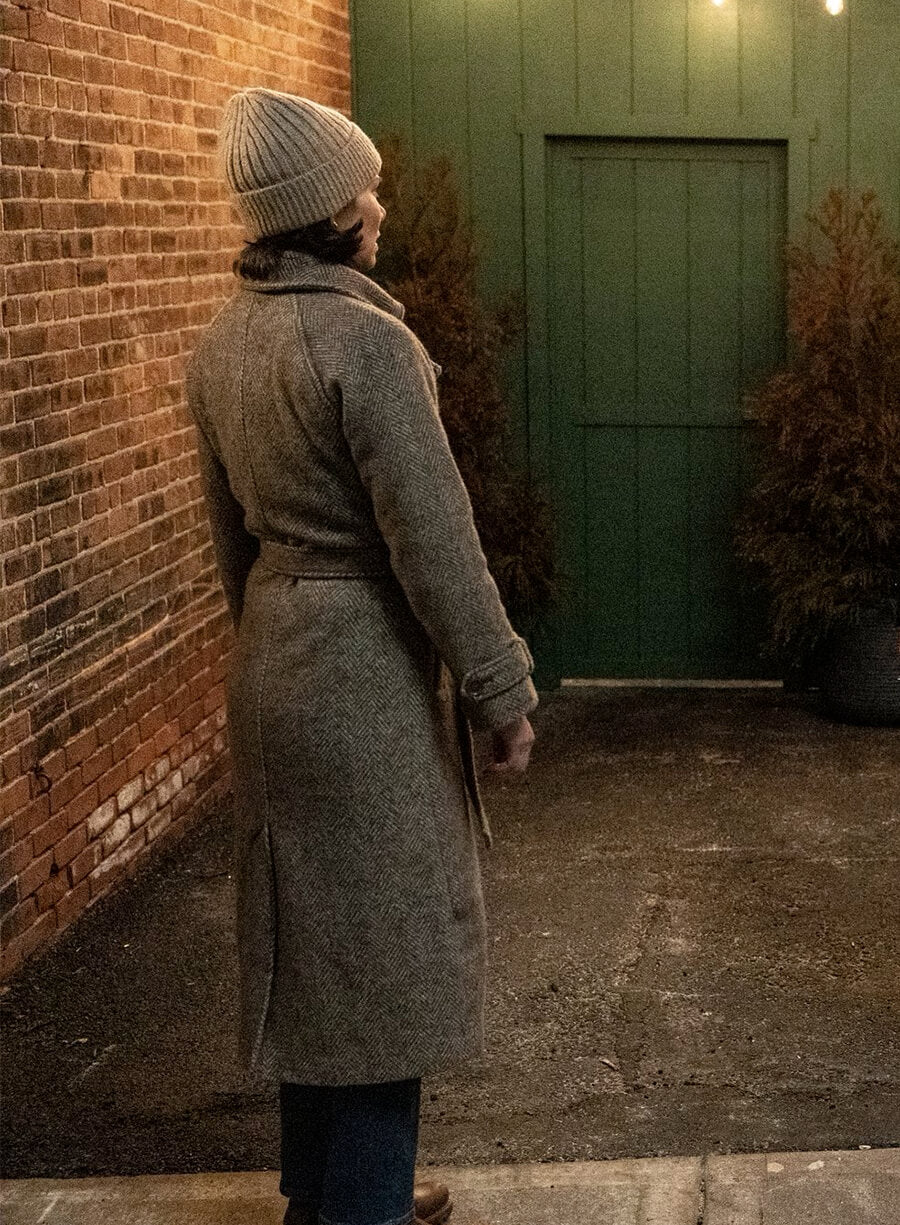 Lauren Cohan The Walking Dead: Dead City S03 Maggie Greene Wool Coat