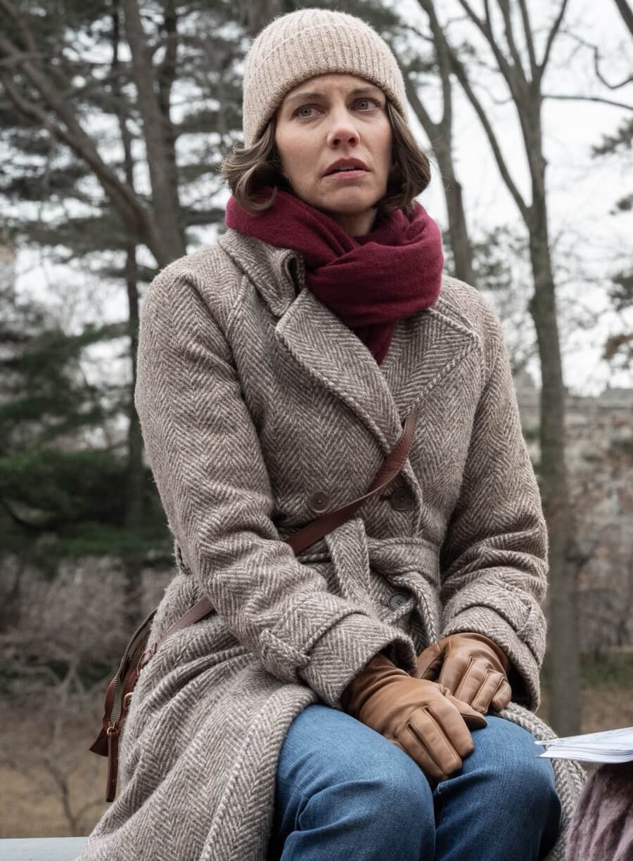 Lauren Cohan The Walking Dead: Dead City S03 Maggie Greene Wool Coat