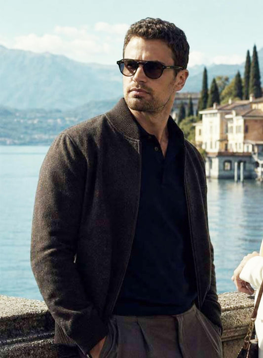 Theo James The Gentlemen S02 Eddie Brown Wool Jacket