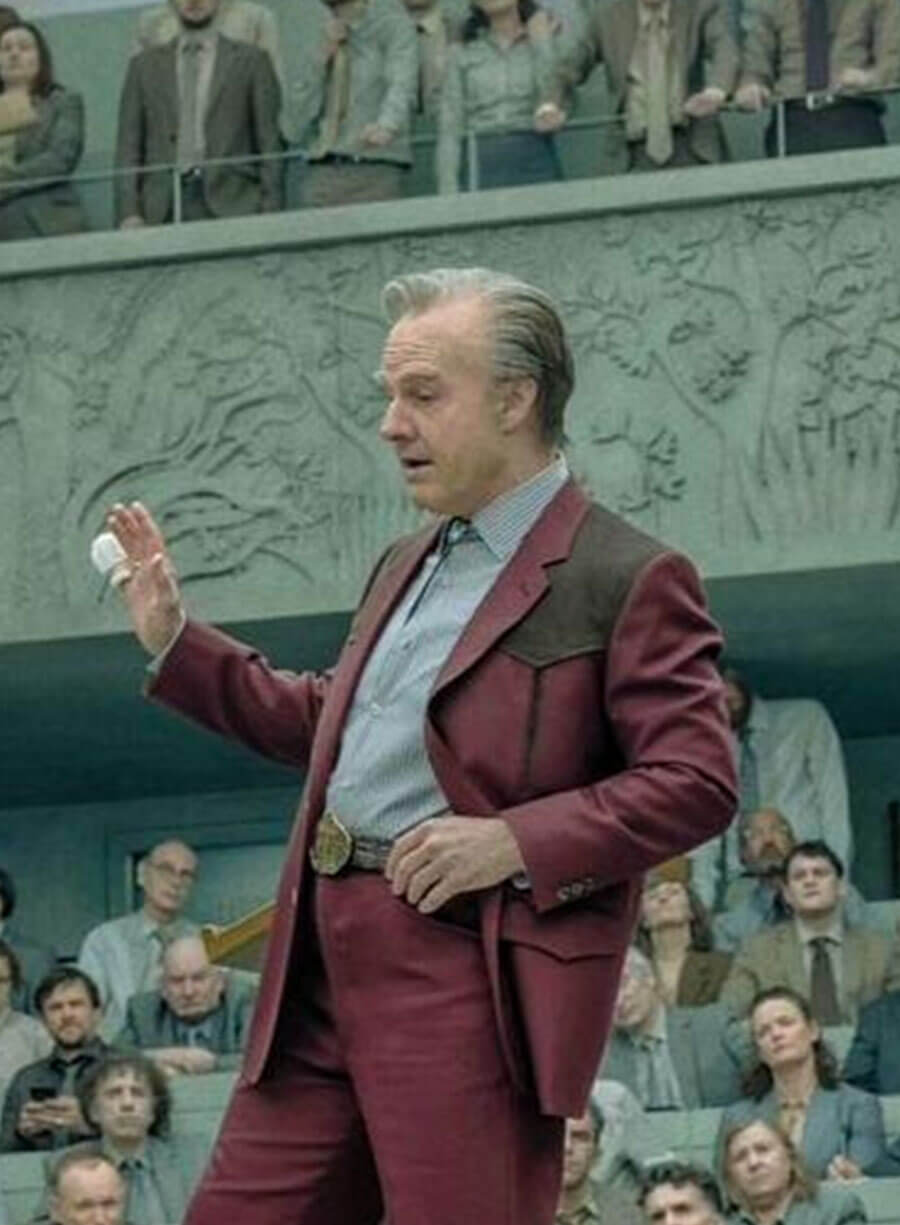 Tom Cruise Digger 2026 Maroon Blazer