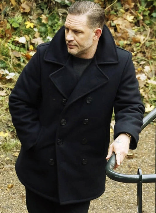 Tom Hardy MobLand S01 Harry Da Souza Wool Coat