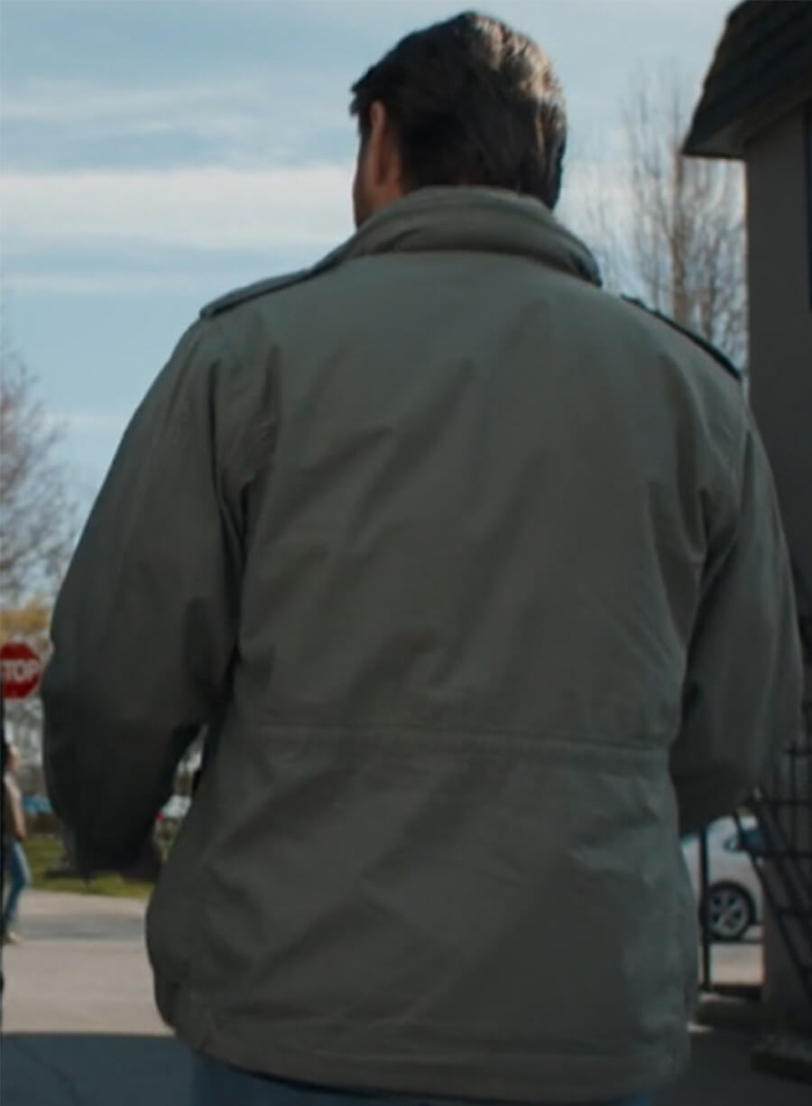 Tracker 2024 Jensen Ackles Green Cotton Jacket