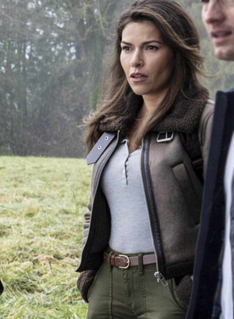 Tracker S01 Billie Matalon Brown Shearling Jacket