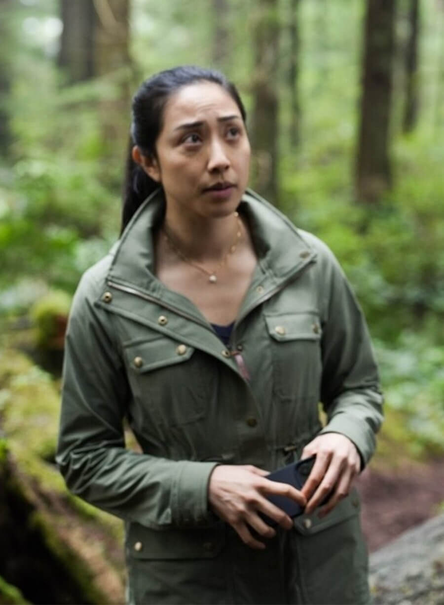 Tracker S02 Amanda Wong Green Cotton Jacket