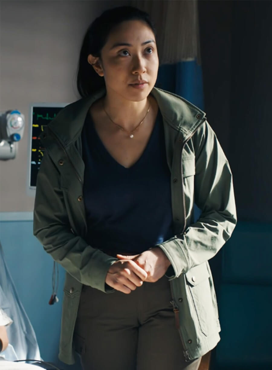 Tracker S02 Amanda Wong Green Cotton Jacket