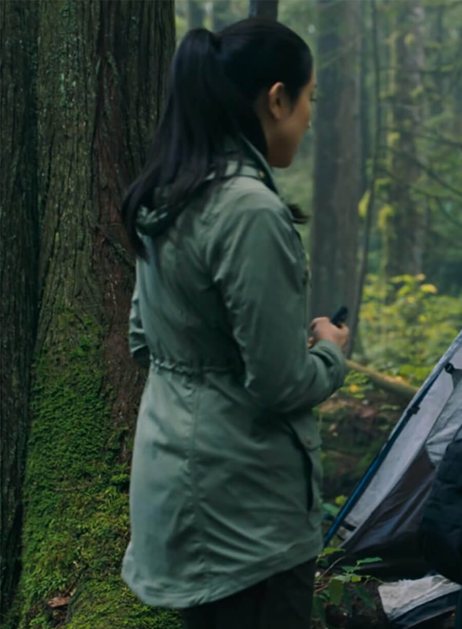 Tracker S02 Amanda Wong Green Cotton Jacket