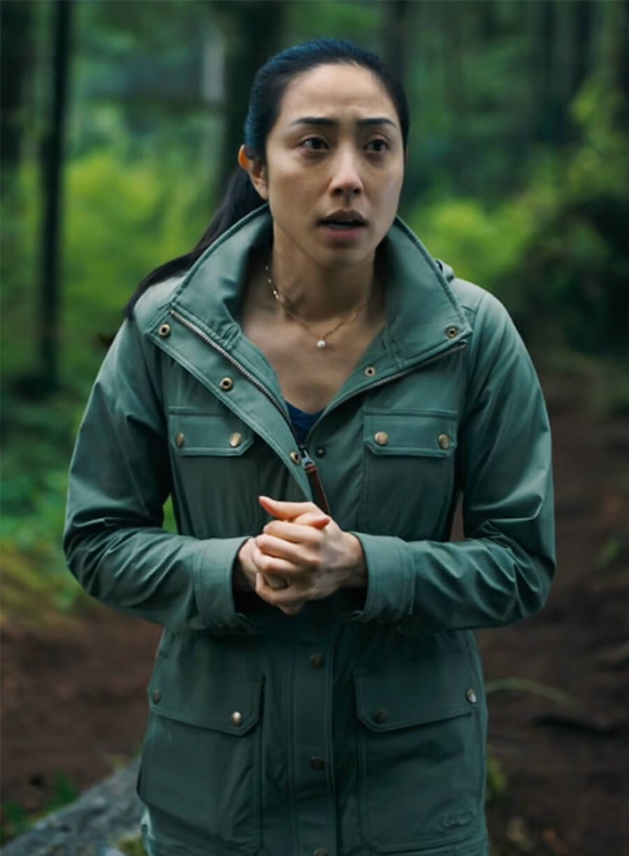 Tracker S02 Amanda Wong Green Cotton Jacket