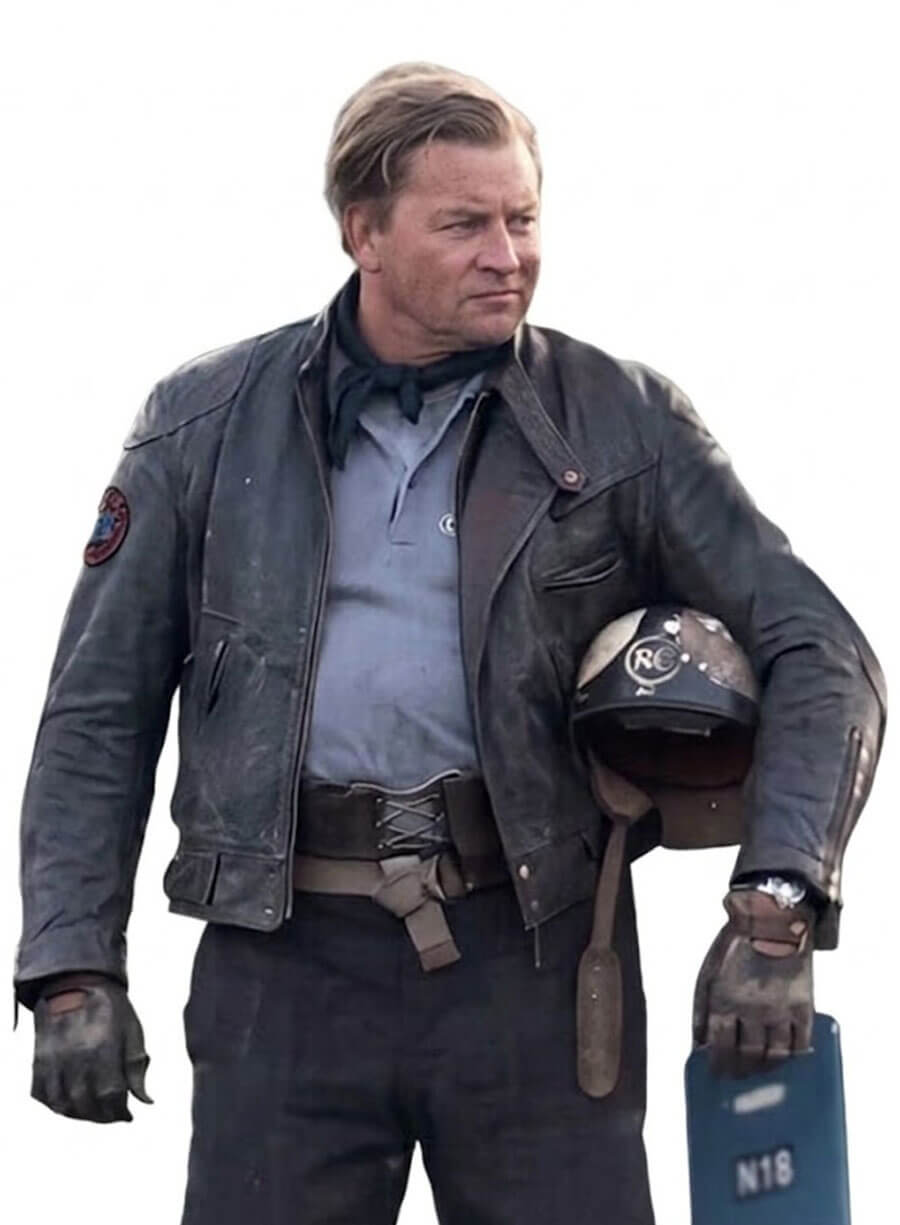Untitled Mummy Project 2027 Brendan Fraser Black Leather Jacket