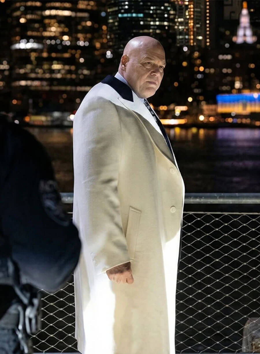 Daredevil Born Again S02 Wilson Fisk Wool Coat
