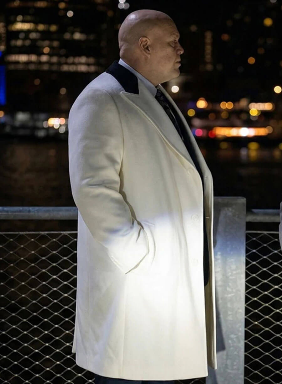 Vincent D'Onofrio Daredevil Born Again S02 Wilson Fisk Wool Coat