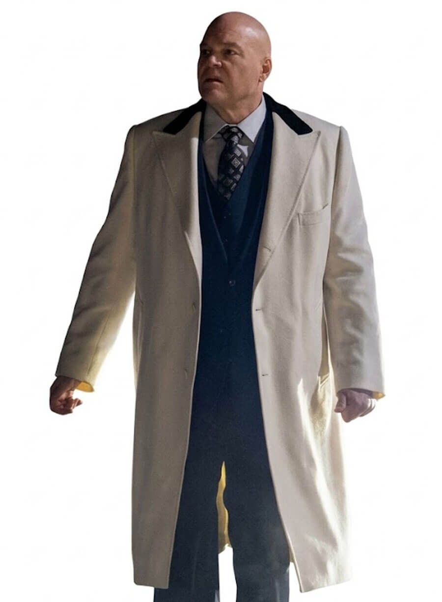 Vincent D'Onofrio Wool Coat