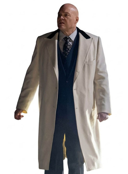 Vincent D'Onofrio Wool Coat