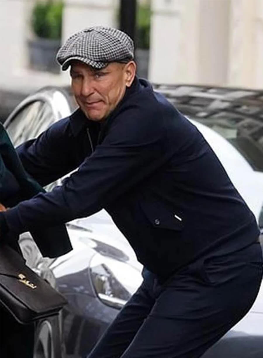Vinnie Jones The Gentlemen S02 Geoff Seacombe Blue Jacket