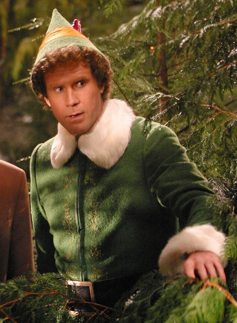 Will Ferrell Elf 2003 Buddy Christmas Wool Coat