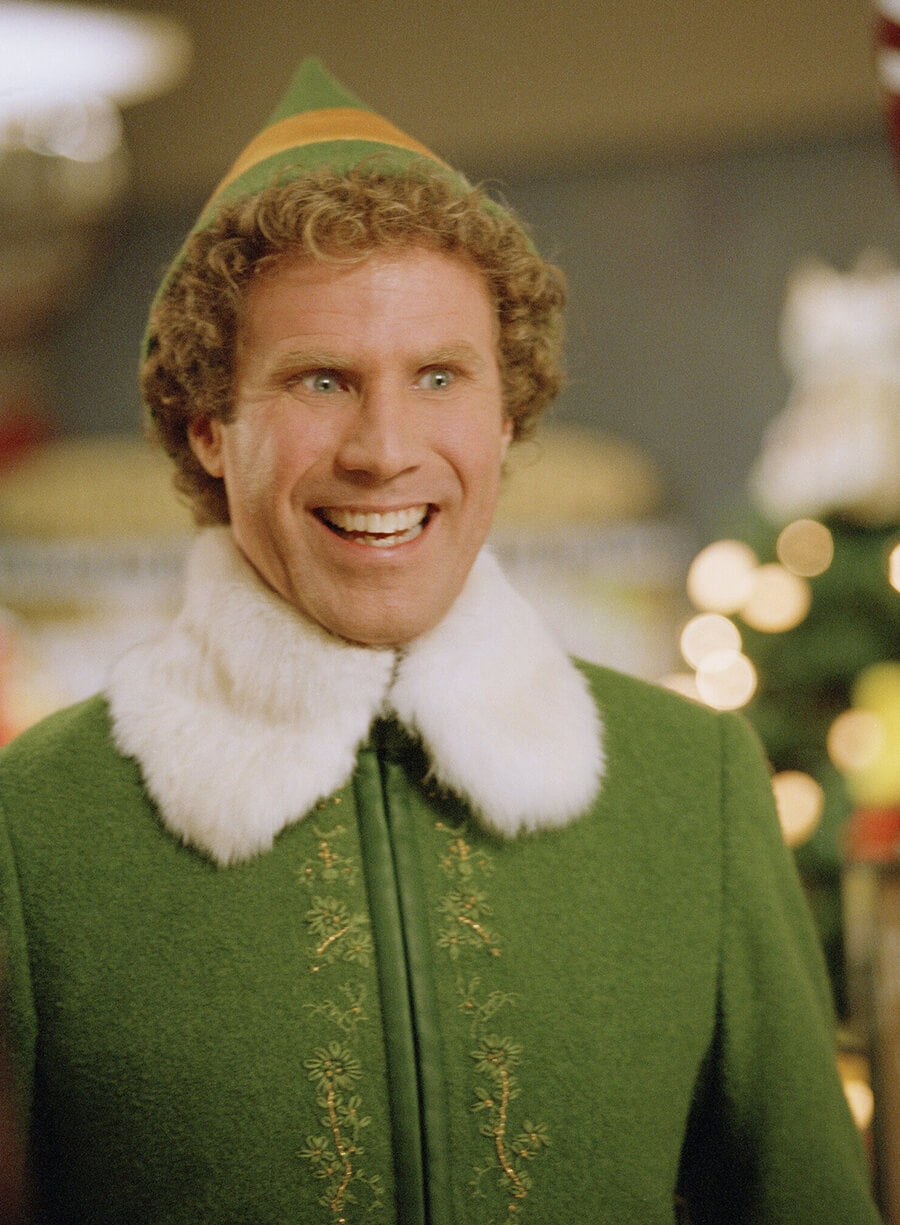 Will Ferrell Elf 2003 Buddy Christmas Wool Coat