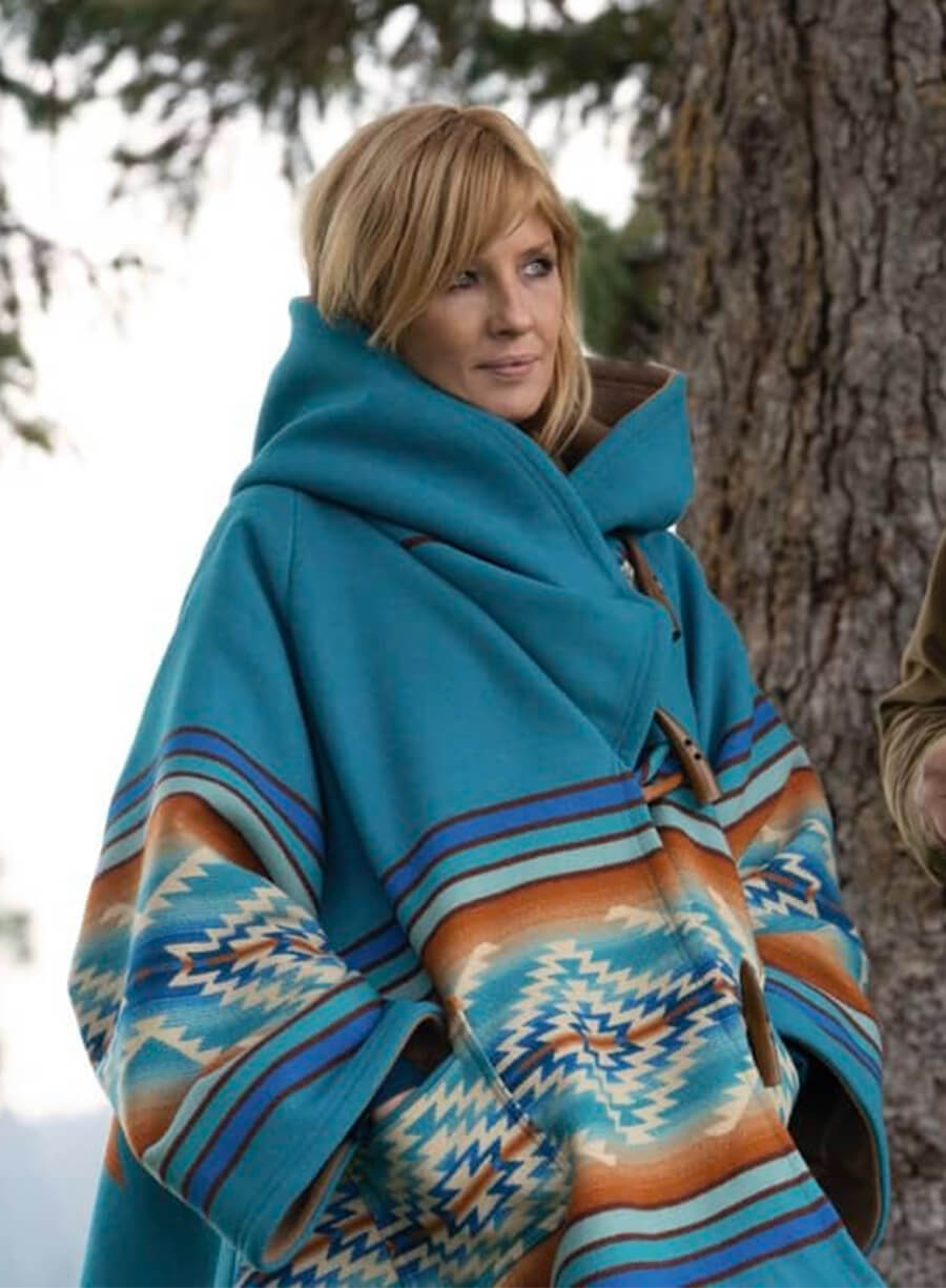 Oversized Western Toggle Jacket